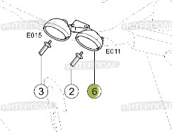 Фары Claas (TUCANO 320,430-420,450-440,580-570, JAGUAR 980-930)