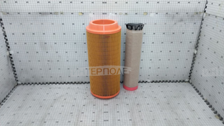 Фильтр возд. комплект JCB (3C-14, 3C-15, 506-36, 530, 540, 540 Turbo, 550, 550 Turbo) (KASMALAND)