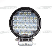 Фара светодиодная круглая 72W 24х3W-115mm Epistar (Flood) Рассеянный свет универсальная 12-24В