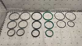 Ремкомплект гидроцилиндра 2ПТС-4 3-х штоковый (Премиум)