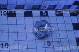 Гайка М12х1,25 крепления бича, шестигранная, класс 6, зерноуборочные комбайны