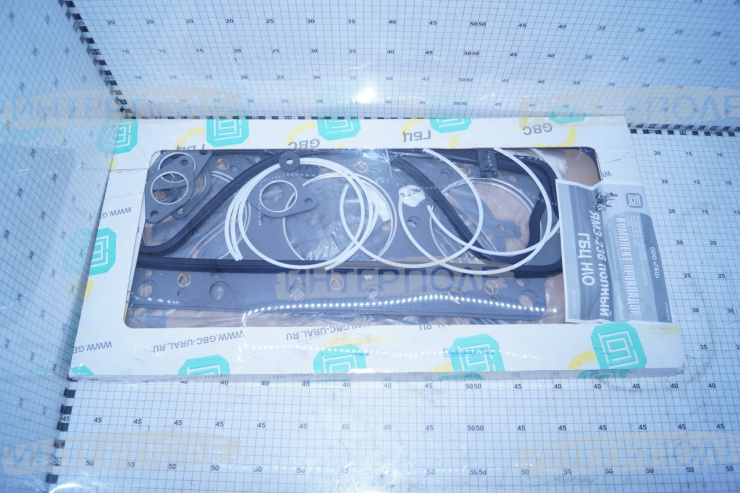 Ремкомплект двигателя ЯМЗ-236 нов.обр. (набор прокладок) 64 поз. 