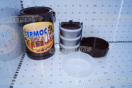 Термос пищевой судковый индивид (чашки металл)