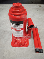 Домкрат 10 тонн. (200х385мм, одноплунжерный, с предохр. клапаном) MEXTEX PRO