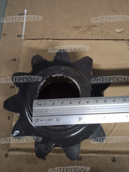 Звездочка вала верхнего наклонной камеры (для цельного транспортера) Есиль-760,КЗС-1218А-1 Гомсельмаш