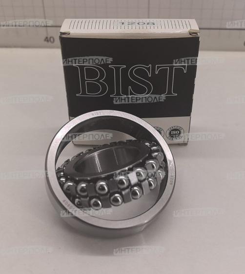 Подшипник 1208 (40х80х18) (BIST)