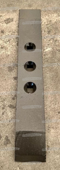 Долото L=380 мм S=55 мм Бор.сталь двухстороннее ( ПЧ-2,5 ПЧ-4,5 ПЧ-6) МЕХТЕХ