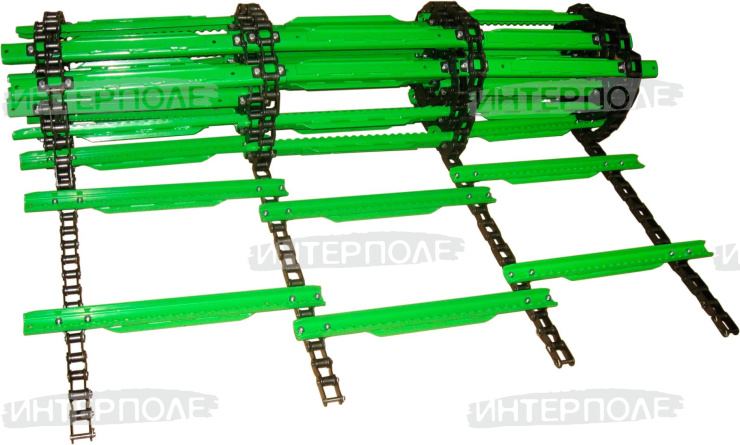 Транспортер наклонной камеры (51 планка, 4 цепи) John Deere (JD9680WTS/T670/W660)