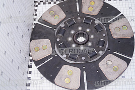 Диск сцепления ведомый (керамика) МТЗ-2022, ОАО "БЗТДиА"