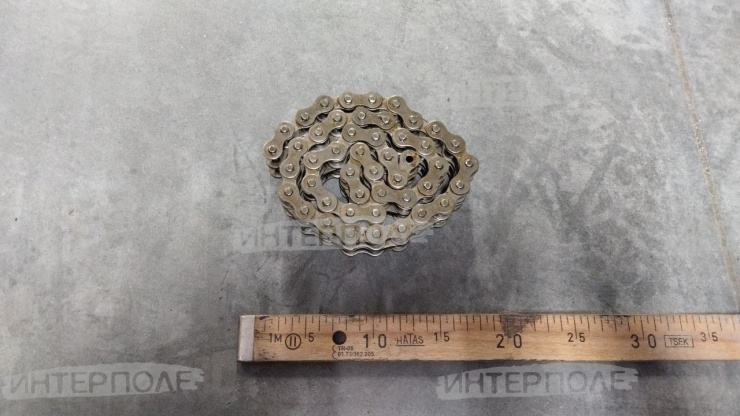 Цепь роликовая (t=19,05, .46 звеньев, L=876) двухрядная Claas (Jaguar 810, 820, 830, 840, 850, 860, 870, 880, 890, 900)