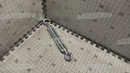 Талреп оцинкованный крюк-кольцо DIN 1480 HR 10