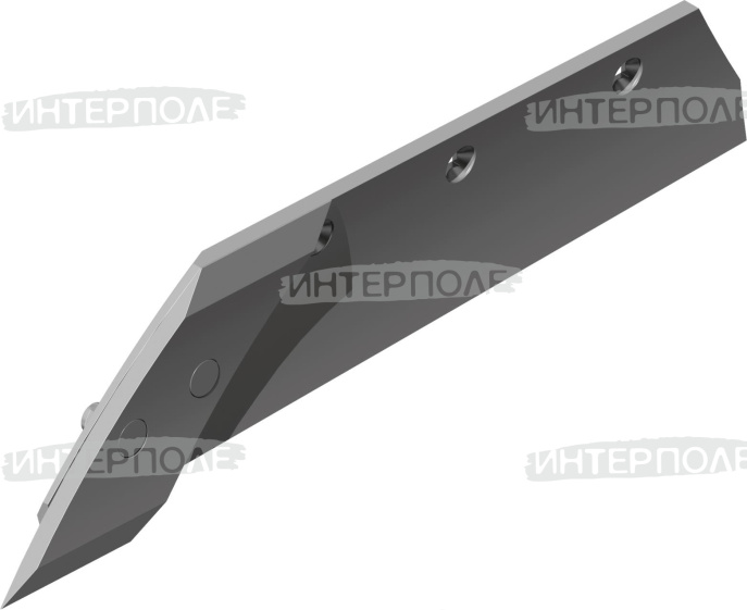 Лемех L= 600 мм с долотом левый ПОН-3 ПОН-4 ПОН-4+1 ППО-5-35 ППО-5/7-35 ППО-5/6-35 (РЗЗ)