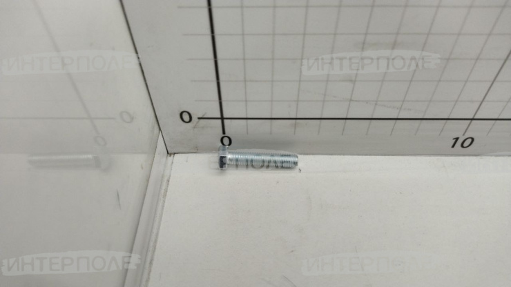 Болт М 6х 30х1,0 шестигранная головка, класс 10.9, полная резьба