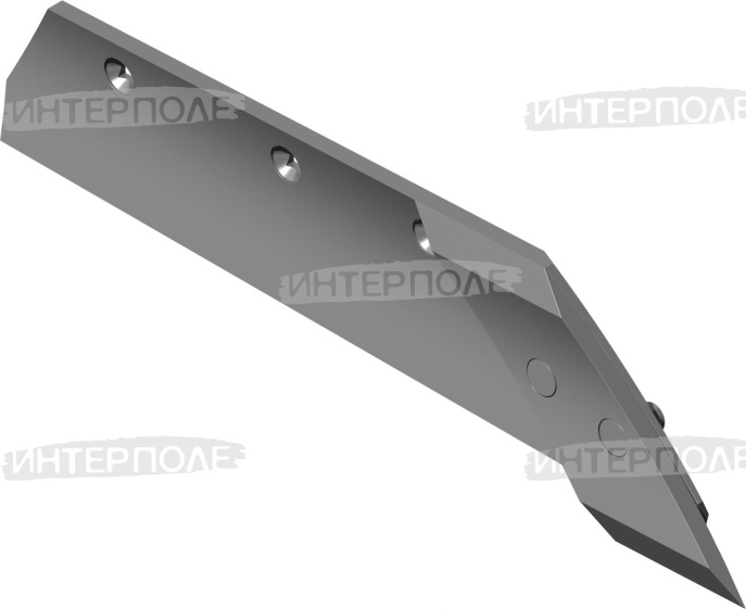 Лемех L= 600 мм с долотом правый ПОН-3 ПОН-4 ПОН-4+1 ППО-5-35 ППО-5/7-35 ППО-5/6-35 ППО-8-35 (РЗЗ)