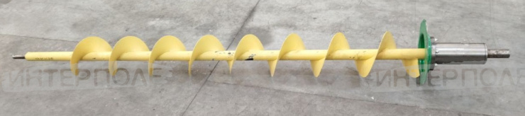 Шнек бункера горизонтальный в сборе Вектор