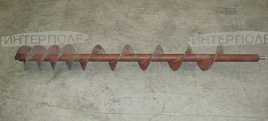 Шнек загрузной зерновой наклонный (L=1865мм, под старый редуктор,2008-2019г.в.) Есиль-740,КЗС-812,Есиль-760,КЗС-1218,Есиль-750,КЗС-10 Гомсельмаш