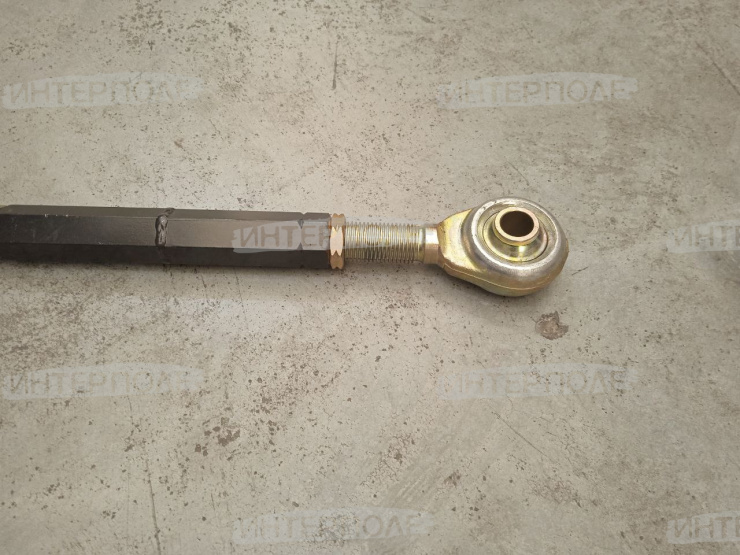 Тяга (толкатель) регул. переходной рамки в сб.наклонной камеры (L=583мм) Есиль-740,КЗС-812 Гомсельмаш