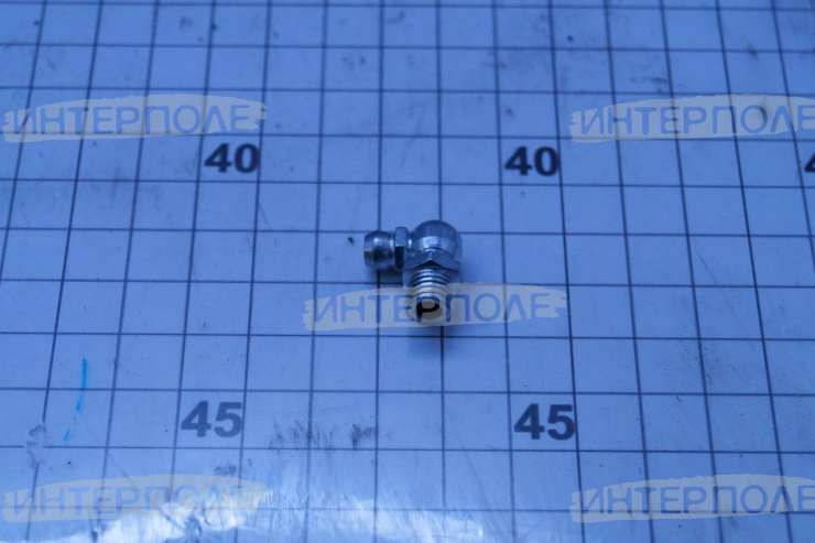 Пресс-масленка (тавотница) М 8х1 угловая (под 90град)