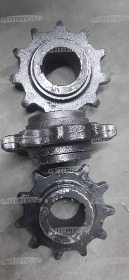 Звездочка (z=11, t-38, d=50) вала верхнего наклонной камеры после 2011г.в. Есиль-760,КЗС-1218,Есиль-750,КЗС-10К,Есиль-740,КЗС-812 