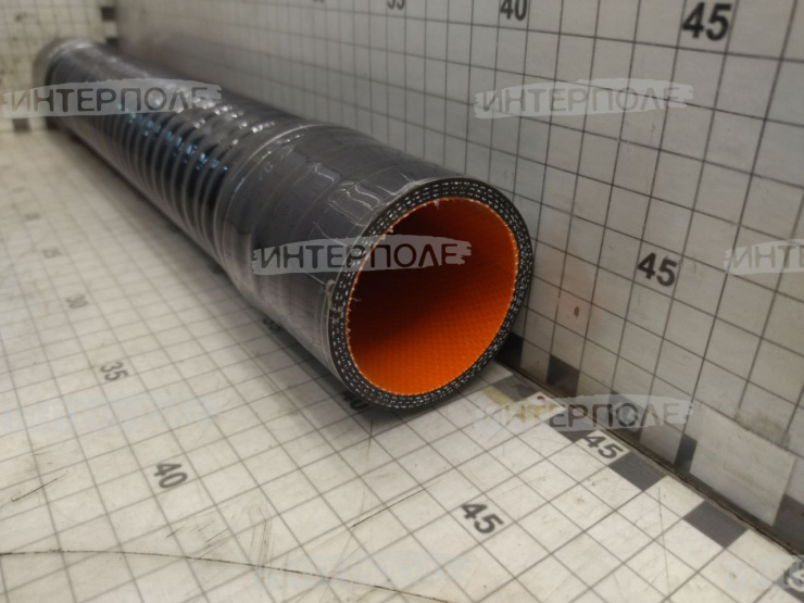 Патрубок гофрированный силиконовый (d= 50, L=400)