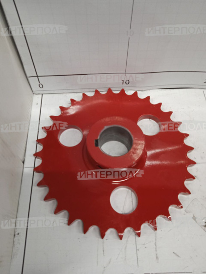 Звездочка (z=32, t=19,05) приводная зернового элеватора Case, New Holland (2366/2388/1680)