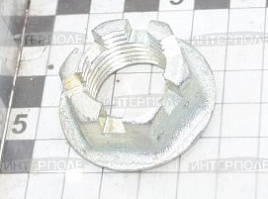 Гайка М24х2,0 корончатая, пальца гидроцилиндра Ц50, кованая, ОАО "МТЗ"