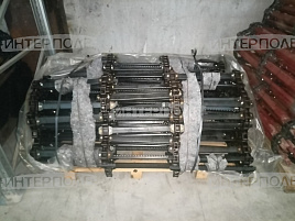 Транспортер наклонной камеры цельный (с2014г.в., t=38.4, болты М10, 33шт. планки) КЗС-1218,КЗС-10 Гомсельмаш