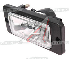 Фара противотуманная белая КАМАЗ, рестайлинг Евро