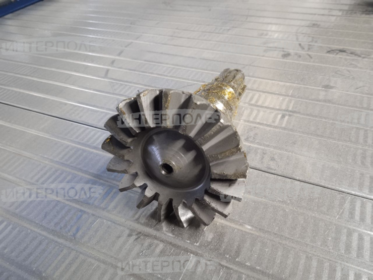 Вал-шестерня шнека выгрузного(загрузного) КЗС-1218А-1/10К Гомсельмаш