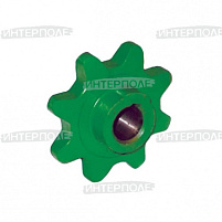 Звездочка (z= 8, d вала=30 мм.) верхняя привода цепи зернового элеватора John Deere (CTS, CTSII,9400, 9410, 9500, 9500SH, 9510, 9510SH, 9560STSW,9570)