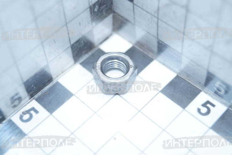 Гайка М 8х1,0 шестигранная, класс 6