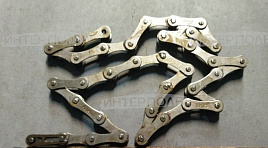 Цепь роликовая (t=25,4, .34 звена, L=864 мм.) колосового элеватора Claas (Mega) DONGHUA