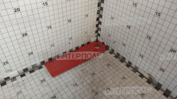 Нож измельчителя (d-18 5,0х50х173) обоюдоострый