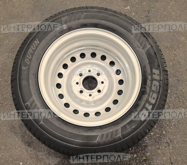 Колесо в сборе (Шина 175/70 R13 HG918 /82T/ Б/К Durun и Диск колеса 5Jх13 (4 отв))