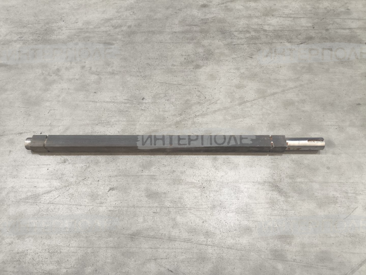 Вал ведущий (голый) квадратный, привода поперечного транспортера КТУ