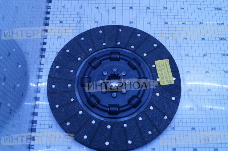 Диск сцепления ведомый МТЗ-80/82/1221/1523 УСИЛЕННЫЙ (без асбетт.накл.с закрытой пружиной)(стекловолокно) ТМЗ