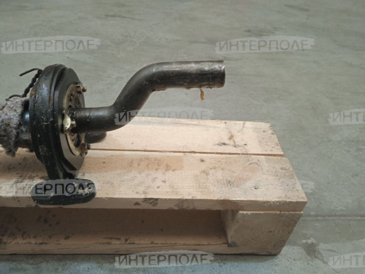 Вал коленчатый соломотряса ведомый (передний) с корпусами подшипников в сборе Есиль-730,КЗС-7,Есиль-740,КЗС-812 Гомсельмаш