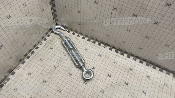 Талреп оцинкованный крюк-кольцо DIN 1480 HR 12