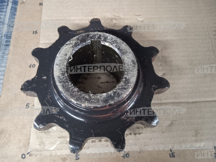 Звездочка (z=11, t-38, d=50) вала верхнего наклонной камеры после 2011г.в. Есиль-760,КЗС-1218,Есиль-750,КЗС-10К,Есиль-740,КЗС-812 Гомсельмаш