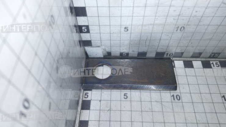 Нож роторный (d-19 3,0х40х96) Claas, Krone, Wirax, Bellon, Ri.Ma 