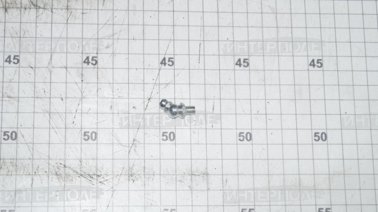 Пресс-масленка (тавотница) М 6х1 угловая (под 45град)