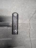 Нож ротора измельч. стар.обр. (180х50 S4 Dотв = 25) Есиль-740, КЗС-812,Есиль-760,КЗС-1218,Есиль-750,КЗС-10К Гомсельмаш