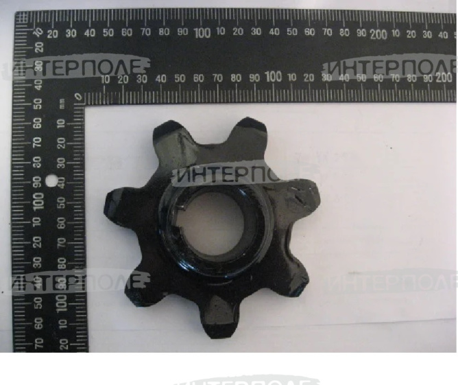 Звездочка (z= 7) на колосовой нижняя Case