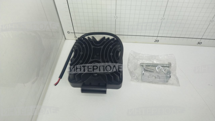 Фара светодиодная квадратная 48WS 16х3W-53mm 3000LM Slim Epistar (Flood) Рассеянный свет универсальная 12-24В