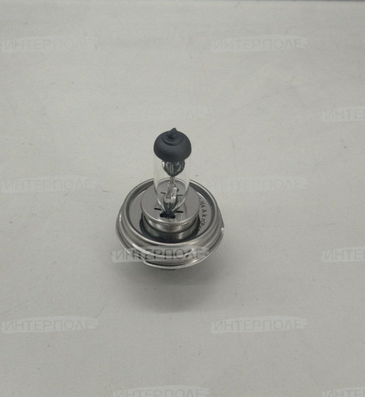 Автолампа 12В 3-контактная фарная галоген штекер