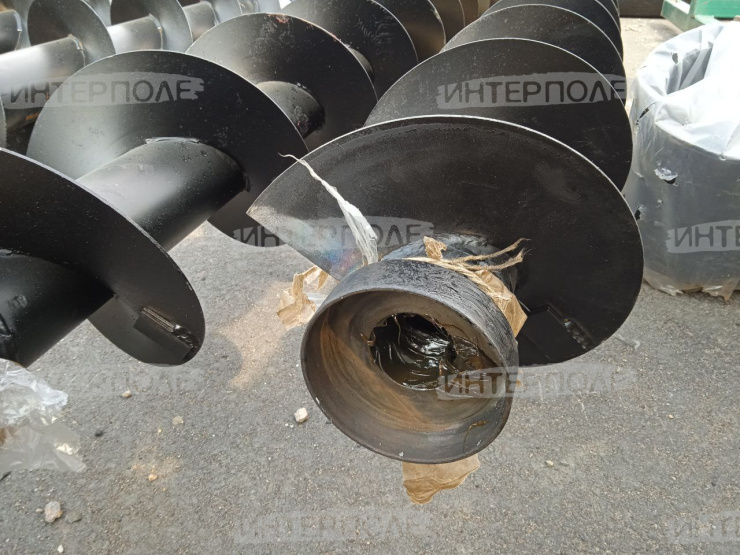 Шнек выгрузной поворотный (L=4157мм. осевая выгрузка зерна) с 2011г. Есиль-760,КЗС-1218,Есиль-750,КЗС-10К Гомсельмаш