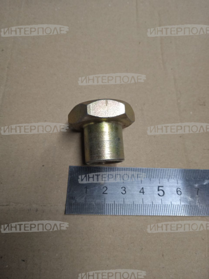 Гайка (втулка) тяги вала нижнего наклонной камеры Есиль-760,КЗС-1218A-1,Есиль-740,КЗС-812 Гомсельмаш