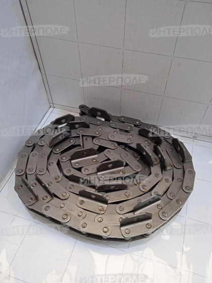 Цепь транспортера наклонной камеры (t=38,4, 108 звеньев) (крайняя) Claas (Lexion 530-510, Mega)