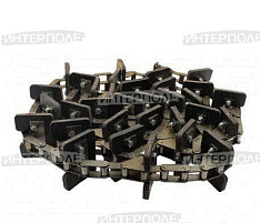 Транспортер зернового элеватора цепной (t=38,4, 140 звеньев, 35 скребков) Claas (Mega 350, 360, 370,Tucano 320, 330, 340) (Европа)