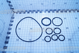 Ремкомплект корпуса сцепления и понижающего редуктора (РТИ без демпферов) МТЗ